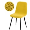 Modern Stretch Short Back Chair Cover For Office Dining And Banquet Chairs 6