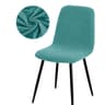 Modern Stretch Short Back Chair Cover For Office Dining And Banquet Chairs 21