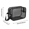Large Capacity Mesh Shower Caddy Tote Bag Quick Dry Toiletry Organizer 6