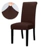 Solid Color Stretch Dining Chair Cover Washable Furniture Protector 10