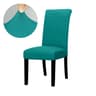 Solid Color Stretch Dining Chair Cover Washable Furniture Protector 16