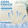 Cooling Mattress Pad Breathable Quilted Mattress Cover With Elastic Corner Straps 8