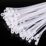 100500PCS Screw Mount Nylon Cable Ties SelfLocking Wire Organizer 7