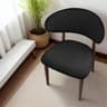 CShaped Stretch Dining Chair Cover Set For Curved Backrest Protection 5