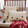 Tufted Christmas Tree Pillow Cover With Tassels For Cozy Holiday Decor 9