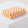 Plaid Cotton Bath Towel Set Soft Absorbent Lightweight Bathroom Towels 12
