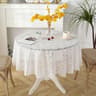 White Floral Lace Tablecloth For Round And Rectangle Tables Wedding And Party Decor 8