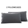 Soft Breathable Envelope Pillowcase Set 2PCS For Queen And King Beds 9