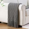 Battilo Soft Plaid Knitted Throw Blanket For Couch And Bed 10