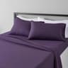 4 Piece Soft Microfiber Bed Sheet Set With Flat Sheet Fitted Sheet And Pillowcases 11