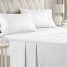 Luxury Microfiber 4 Piece Bed Sheet Set With Fitted Sheet And Pillowcases 11