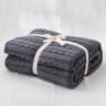 Cotton Cable Knit Throw Blanket Soft Cozy Decorative Bed And Sofa Blanket 13