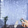 USB LED Curtain Fairy Lights With Remote Control For Bedroom And Holiday Decor 6