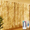 3M X 3M USB LED Curtain Fairy Lights With Remote Control 7