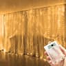 3M 6M Eid LED Curtain Lights Battery Powered Ramadan Star Moon String Lights 9