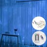 3M LED Curtain Fairy Lights USB Waterfall String Lights With Remote 8 Modes 13