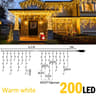 65M 200LED Or 20M 480LED Waterproof Icicle String Lights With 8 Modes And Timer 7