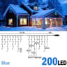 65M 200LED Or 20M 480LED Waterproof Icicle String Lights With 8 Modes And Timer 9