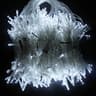 Battery Powered LED Icicle Curtain Lights For Window Holiday And Party Decor 7