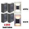 Solar Up And Down Outdoor Wall Lights  Waterproof Garden And Fence Lights 8