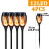 96 LED Solar Torch Lights With Flickering Flame For Garden And Patio 8
