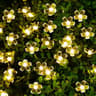 5M 20 LED Solar Cherry Blossom String Lights Outdoor Waterproof 8 Modes 13