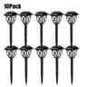Solar LED Pathway Lights Outdoor Waterproof Yard And Landscape Lights 110 Pack 6