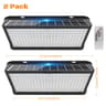 258 LED Solar Motion Sensor Wall Flood Light  3 Modes IP65 Waterproof 7