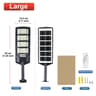 Remote Control Solar Motion Sensor Light  Waterproof Outdoor LED Security Lamp 6