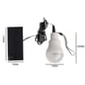 LED Solar Bulb With Hook Rechargeable Waterproof Camping Light For Garden And Emergency Use 6
