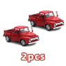 132 Vintage Red Metal Truck PullBack Diecast Model Toy And Collectible 7