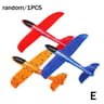 Foam Airplane Launcher Toy For Kids Outdoor Flying Glider 6