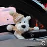Plush Puppy Car Wiper  Turn Signal Decoration  Cute Car Interior Ornament 10