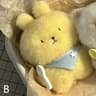 Siamese Cat Plush Keychain  Kawaii Soft Stuffed Doll Bag Charm 7