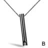 Stainless Steel Anxiety Breathing Necklace For Stress Relief And Meditation 8