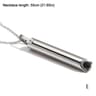 Stainless Steel Anxiety Breathing Necklace For Stress Relief And Meditation 11