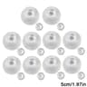 9cm Clear DIY Squishy Ball Skin  Transparent Elastic Stress Ball Shell 1PC 7