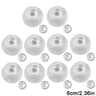 9cm Clear DIY Squishy Ball Skin  Transparent Elastic Stress Ball Shell 1PC 8