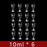 10ml Mini Stem Shot Glasses Set Of 6 For Sake Baijiu And Spirits 9