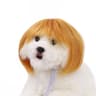 Funny Adjustable Pet Cosplay Wig For Dogs And Cats Halloween Costume 10