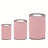 3Piece Wheat Straw Cutting Board Set With Marble Pattern And Hanging Holes 9