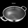 32cm 304 Stainless Steel Honeycomb Nonstick Frying Pan For Induction And Gas 6