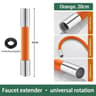 360 Flexible Kitchen Sink Faucet Extender Hose 6
