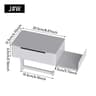 Wall Mounted Toilet Paper Holder With Wet Wipe Storage Shelf 7