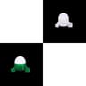Fish Bite Alarm With LED Sensing Light For Night Fishing Rods 14PCS 11