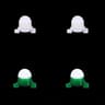 Fish Bite Alarm With LED Sensing Light For Night Fishing Rods 14PCS 8