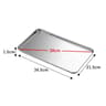 304 Stainless Steel Rectangular Serving Tray For Food Pastries And Kitchen Prep 9