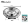 Stainless Steel Kitchen Sink Strainer Fine Mesh Drain Filter Basket With Handle 8