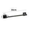 SelfAdhesive NoDrill Bathroom Towel Bar  Black Or White 6