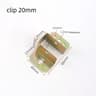 2PCS U Shaped Metal Bed Rail Brackets For Bed Frame Support And Repair 9
